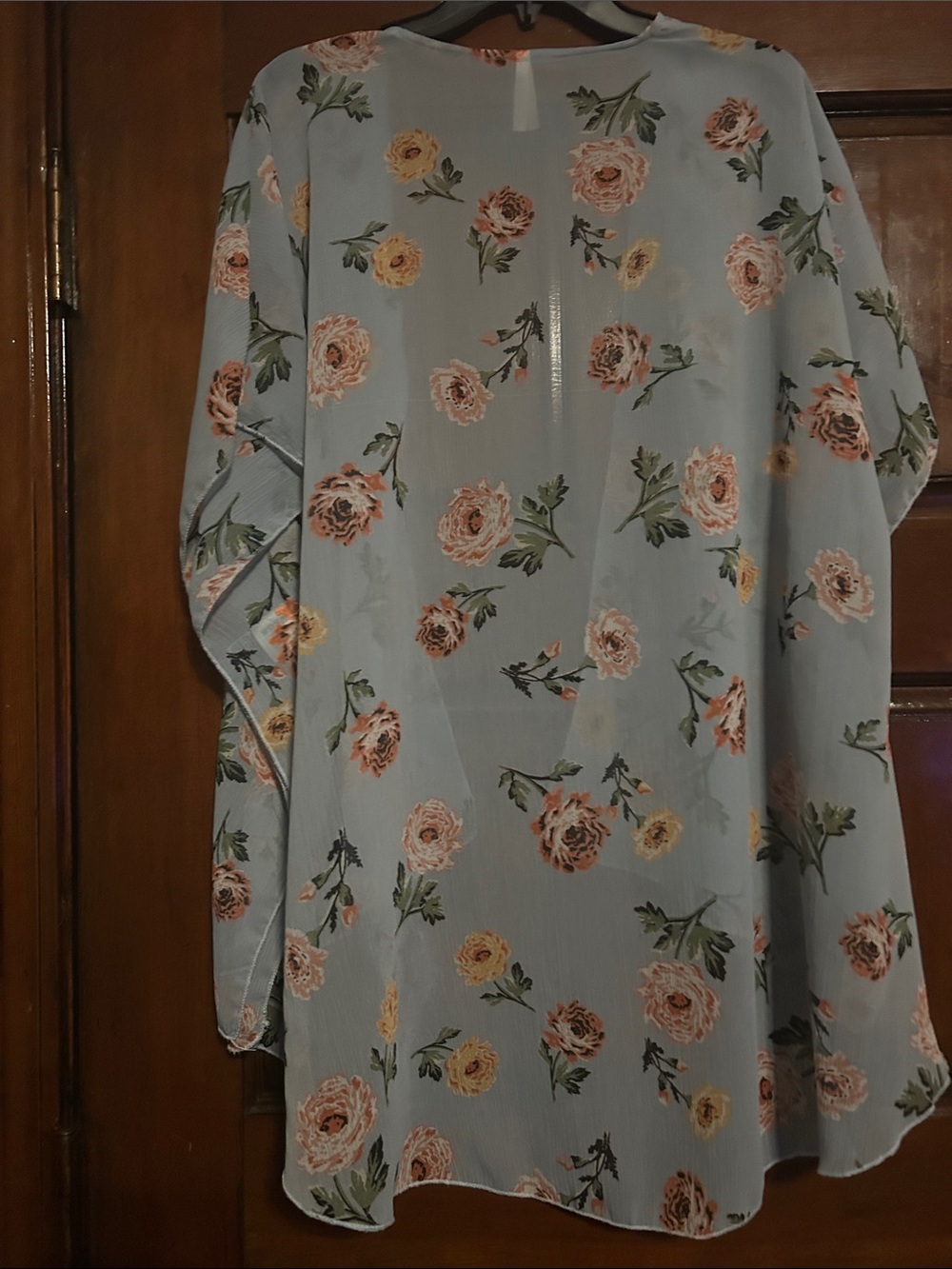 Live 4 Truth Light Blue Floral Top - Picture 5 of 6